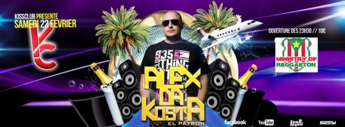 soirée Ministry Of Reggaeton avec alex da kosta
