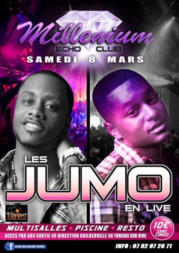 LES JUMO EN LIVE SAMEDI 08 MARS