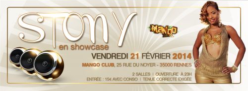 STONY EN SHOWCASE – SOIRÉE ZOUK / KIZOMBA