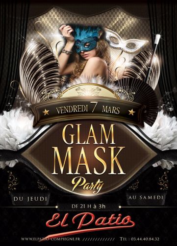GLAM MASK PARTY