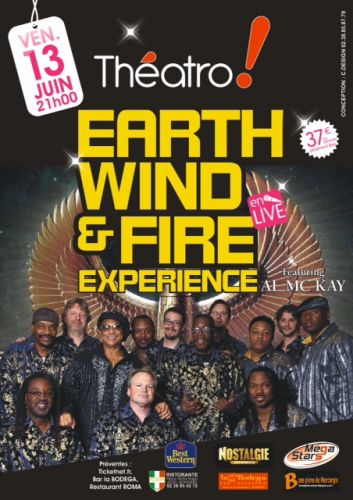 Earth Wind & Fire en concert au Theatro!