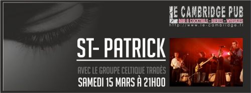 Soirée St-Patrick avec le groupe celtique