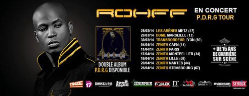 Rohff en concert – P.D.R.G tour
