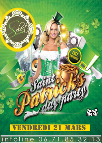 Sexy Saint patrick’s day @Select Club