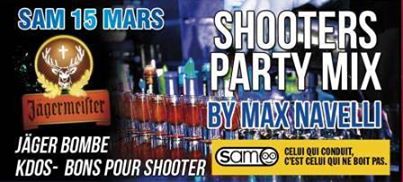 SHOOTERS Party, By Max Navelli﻿
