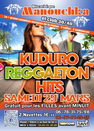 Soirée Kuduro Raggeaton Hits