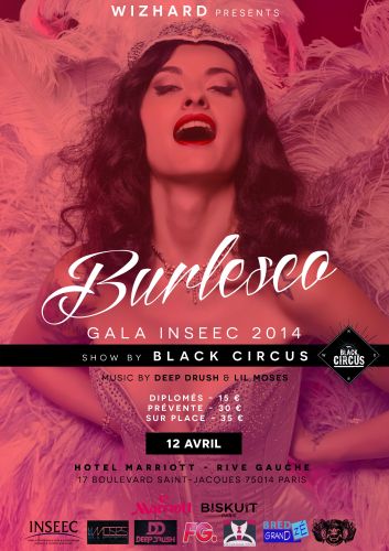 Gala Inseec 2014 – BURLESCO