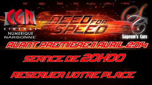 Avant Première Need for speed