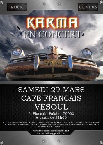Karma en Live !