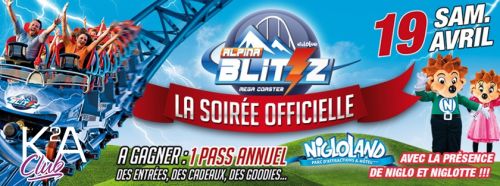 • ALPINA BLITZ by NIGLOLAND • LA SOIRÉE OFFICIELLE @ K2A • SAM 19 AVRIL •