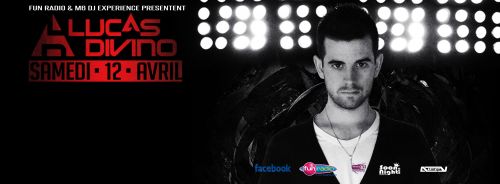 Lucas Divino aux platines du KissClub avec Fun Radio