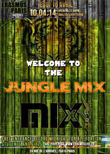 Erasmus Paris – Welcome to the Jungle Mix