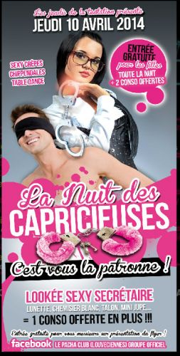 La Nuit des Capricieuses !