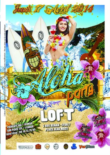 ALOHA PARTY! @Loft Club Etudiant