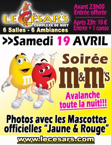 Soirée M&M’s