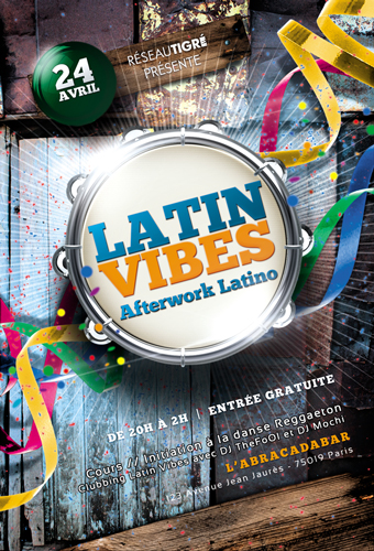 Latin vibes #3 – L’AFTERWORK LATINO