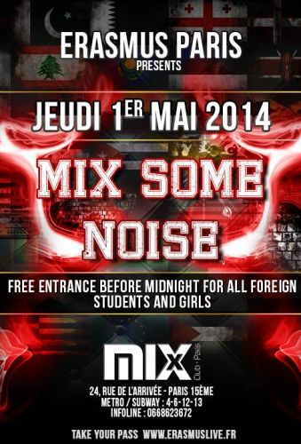 Erasmus Paris : Mix Some Noise