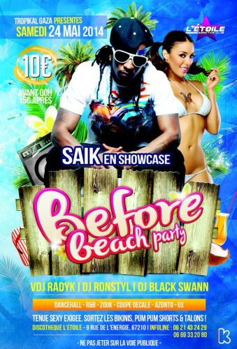 BEFORE BEACH PARTY ******SAIK EN SHOW CASE*******