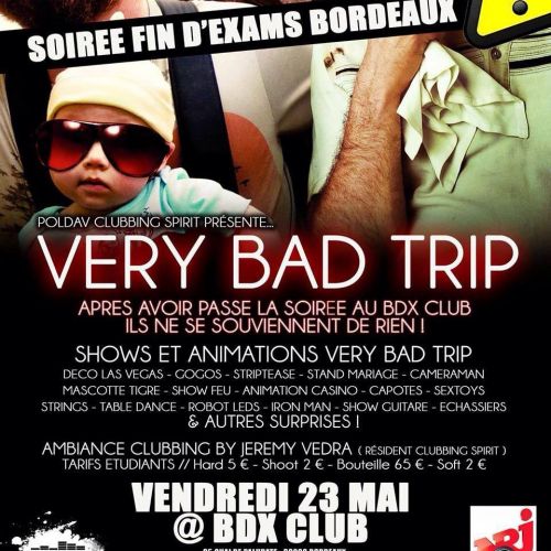 // SOIREE FIN D’EXAMS BORDEAUX //