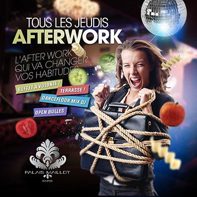 After Work Décalé NEW CONCEPT au Palais Maillot