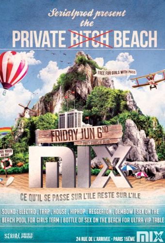 Private Beach – entrée gratuite @Mix Club