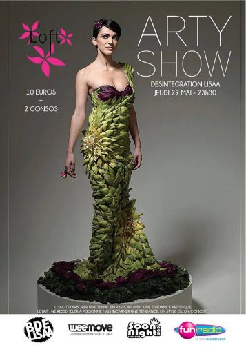 Soirée de Désintégration- ARTY SHOW – LISAA NANTES