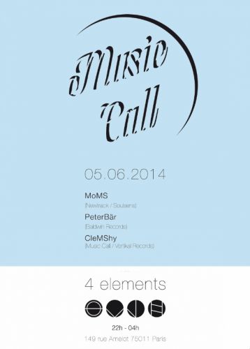 MUSIC CALL : MoMs, PeterBär & CleMShy
