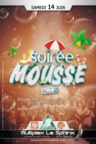 Soirée mousse et célibataire 70s / 80s