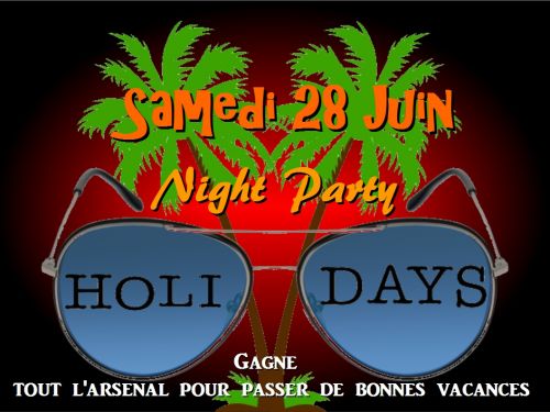 Soirée Holidays !