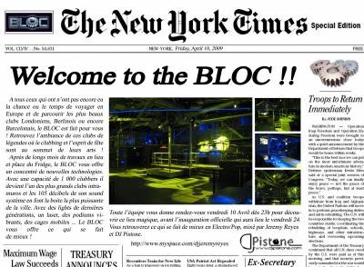 Welcome to the BLOC