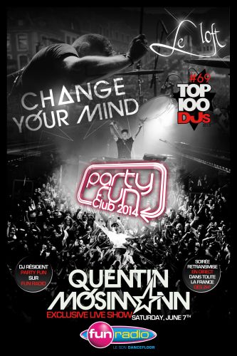 Quentin Mosimann, change your mind, party fun live : Partie Shooting