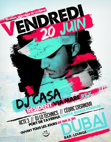 Before night by Dj CASA (Resident Rex/via Mare @ Dubaibar de Taverna