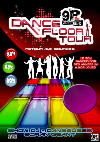 Le 9P DANCEFLOOR TOUR est une véritable discothèque en plein air accessible à tous et gratuite ! Dur
