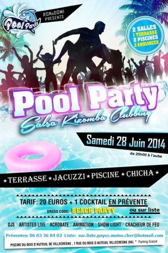 Piscine Pool Party 2014