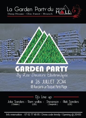GARDEN PARTY By Les Douceurs Electroniques