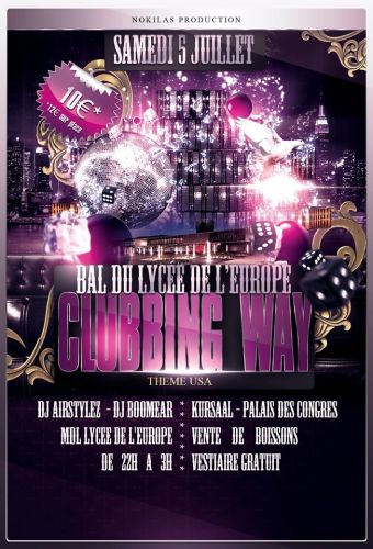 Bal du lycée de l’Europe – Clubbing Way