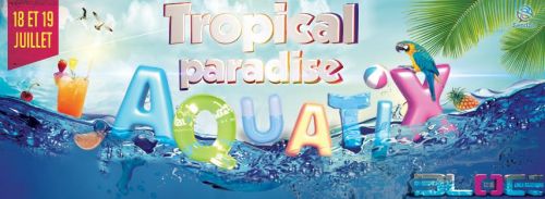 Aquatix Tropical Island : Lancer de perroquets et de palmiers, exotic goodies, cocktails, batailles