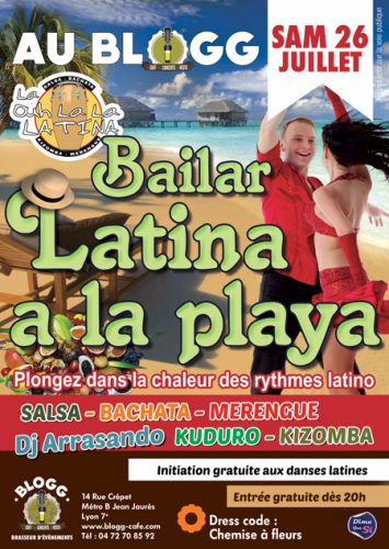Ouh Là Là Latina – Bailar latina a la playa