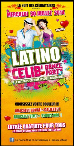 LATINO CELIB’ DANCE PARTY