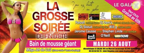 LA GROSSE SOIREE