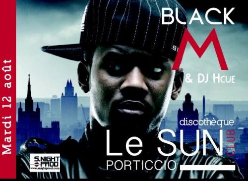 BLACK M @ SUN CLUB PORTICCIO / ( photos by SonyShoot )