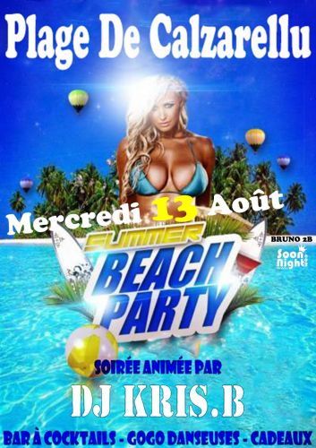 Beach party avec le klub fitness center & Select club & le bounty before