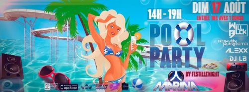 Pool Party by festille night