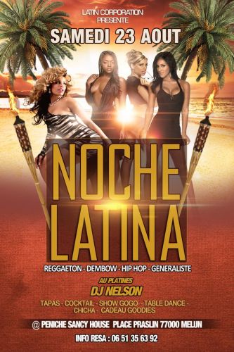 NOCHE LATINA @SANCY HOUSE