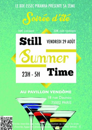 STILL SUMMERTIME – Soirée d’été