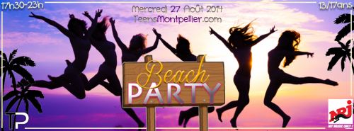 Teens Party Montpellier – Beach Party