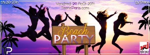 Teens Party Paris – Beach Party