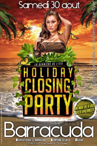 Holidays Closing Party