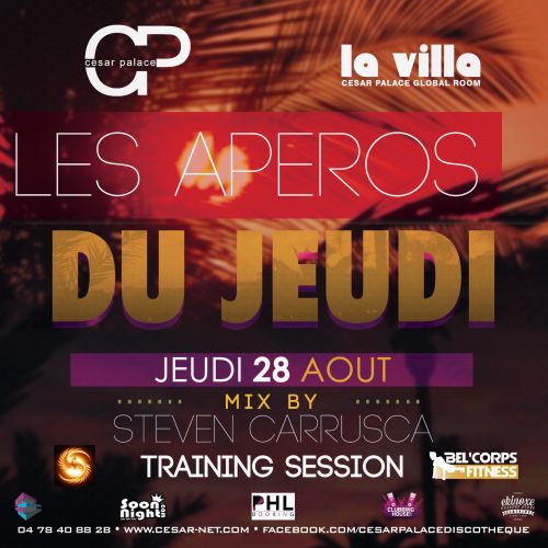 LES APEROS DU JEUDI: TRAINING SESSION