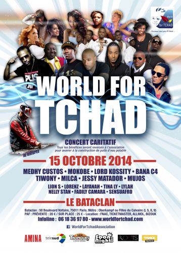 CONCERT WORLD FOR TCHAD